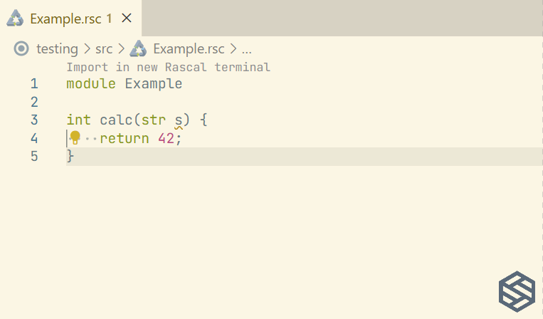 VS Code showing a type error for a user that writes str + int