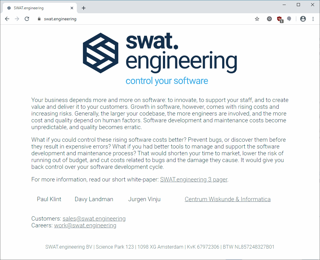old site